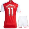 Maillot de Supporter Arsenal 2023-24 Martinelli 11 Domicile Pour Enfant